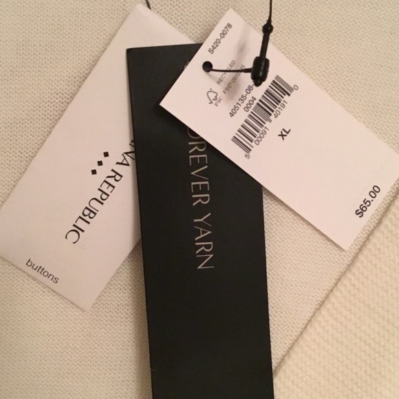 Banana Republic Ivory Cardigan Sweater - Picture 4 of 7